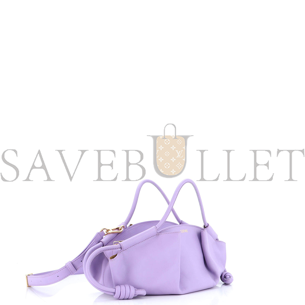 l*ew* small paseo bag in shiny nappa calfskin a709p48x02 (35*21*11.5cm)